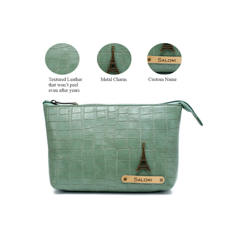 Personalized Toiletry Pouch - textured All