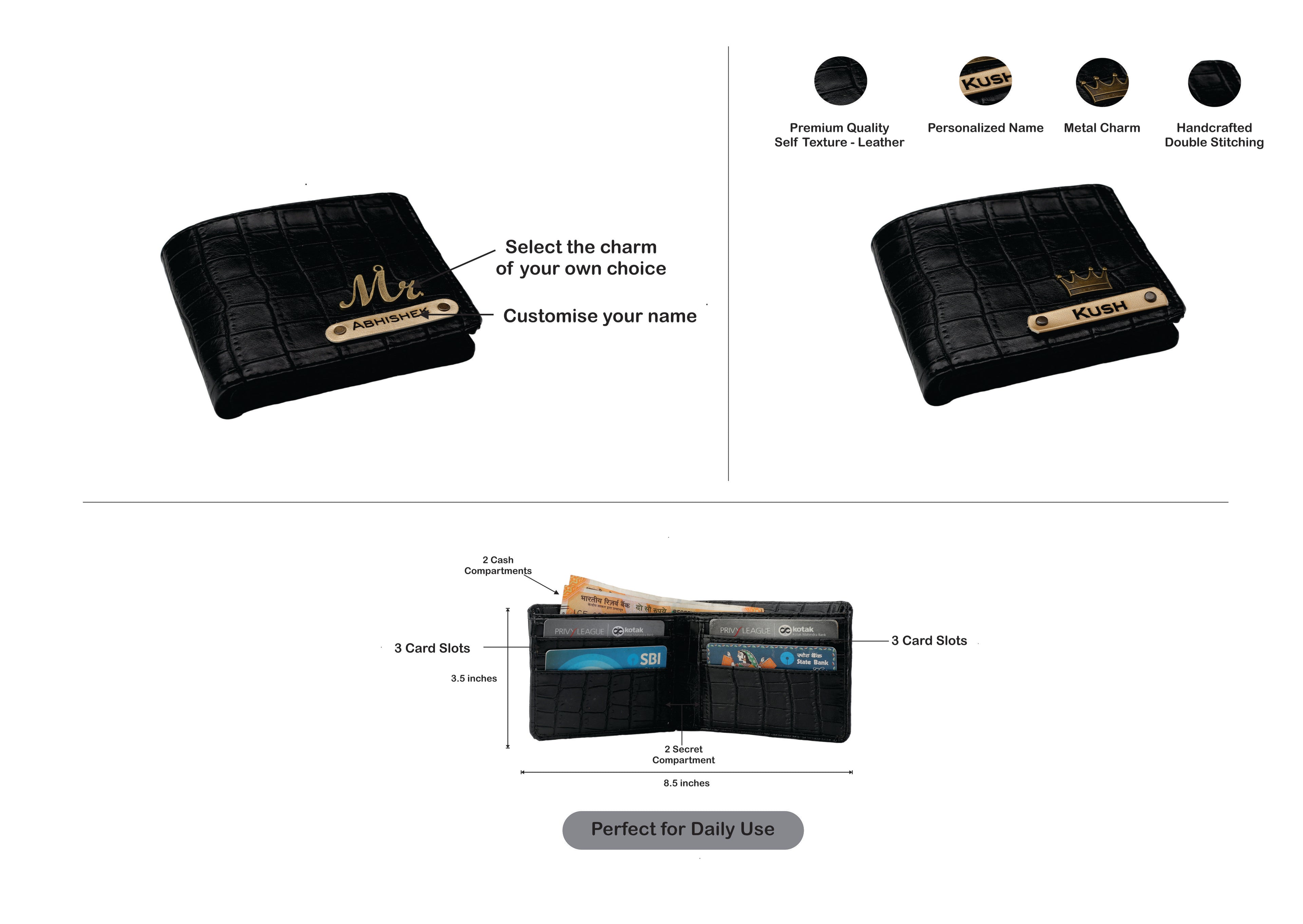 Personalised Textured 8pcs Gift Set for Couple