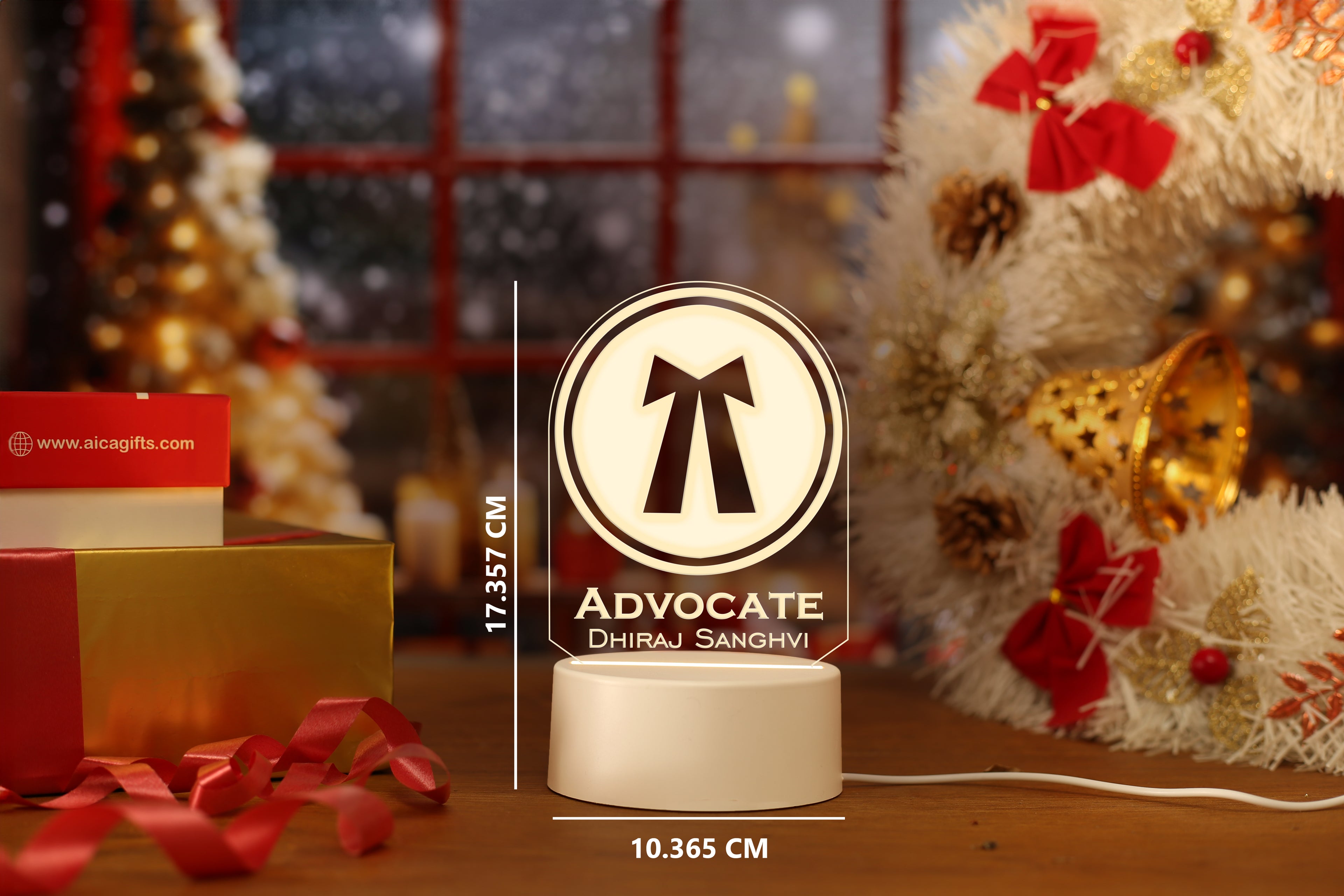 Personalized Advocate LED Lamp
