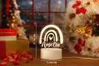 Personalized Rainbow LED Table Lamp