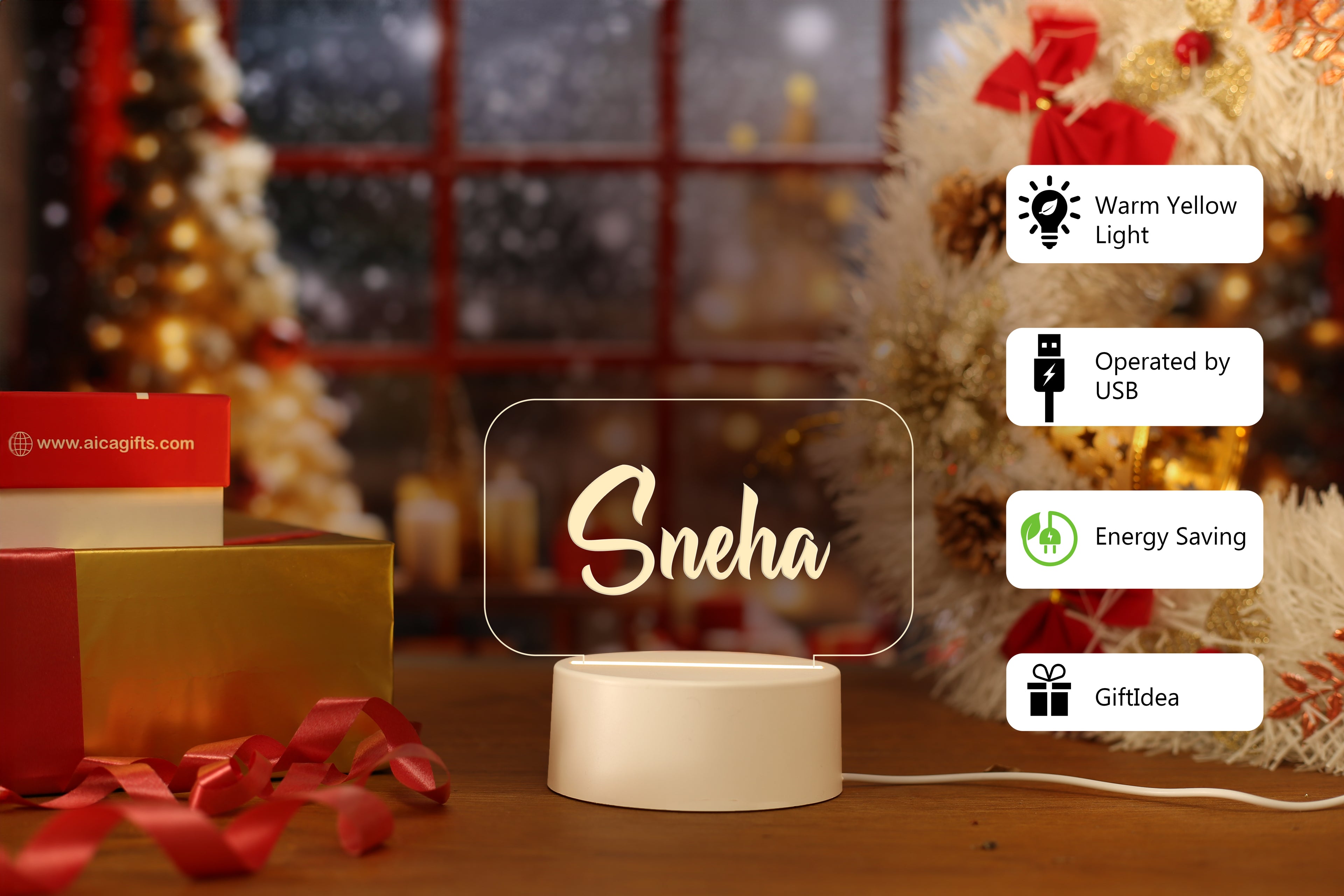 Personalized LED Lamp