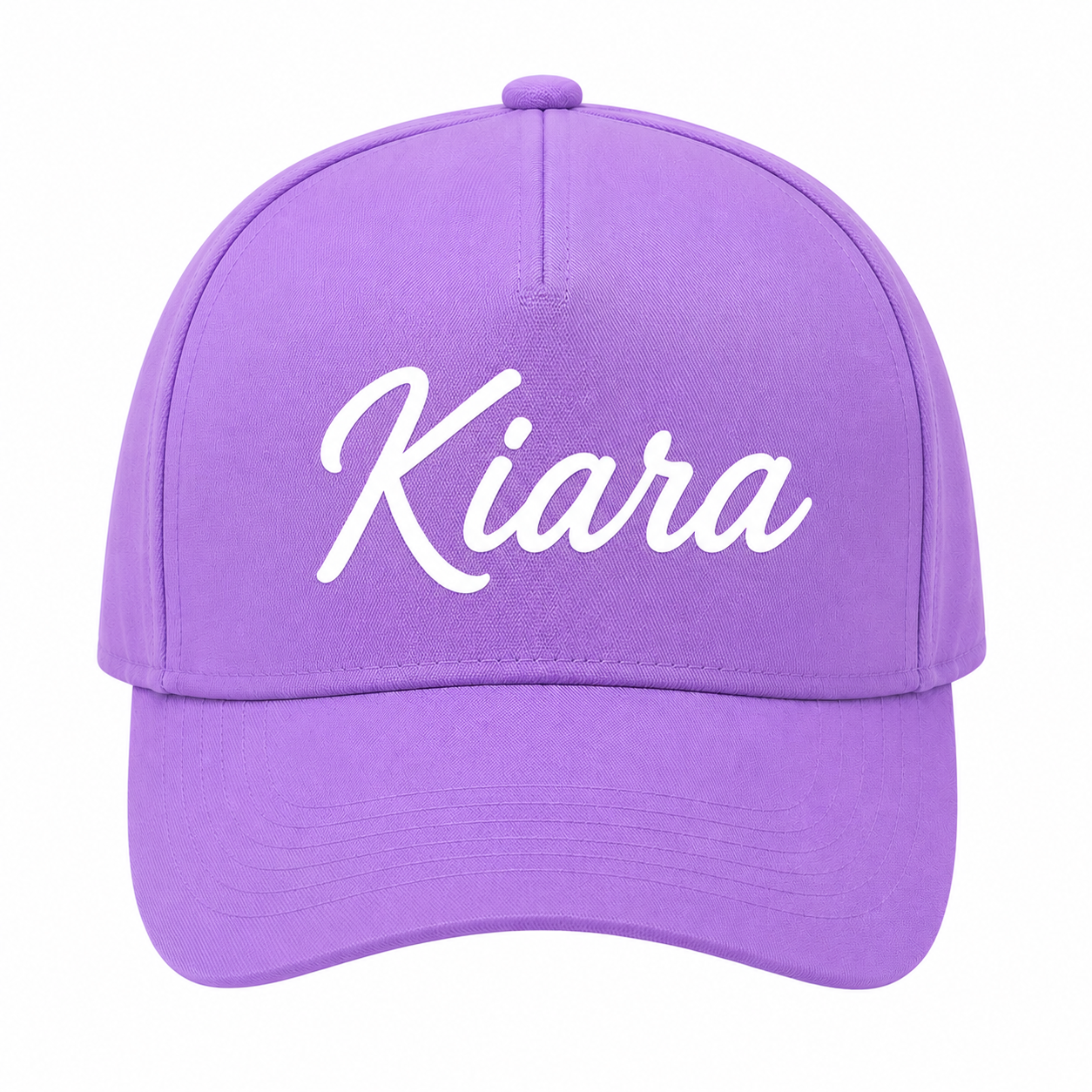 AICA Personalised Name Flex Cap for Kids | Free Size | Gifts for Kids (Lavender)