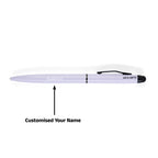AICA Gifts Personalized Pens with Name Engraved Roller Ball Pen (Purple)