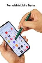 AICA Gifts Personalized Pens with Name Engraved Roller Ball Pen (Dark Green)