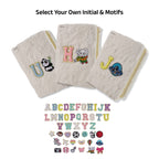 AICA Personalized Embroidery Patch Name Soft Fur Diary A5 Size 160 Pages (White) For Girls & Boys|Customized Cute Plush Personal Journal | Diary for Girls Aesthetic | Diary for Kids | Gifts for Girls